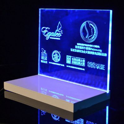 Transparent ZHLX07 ODM LED Plastic Display Stands